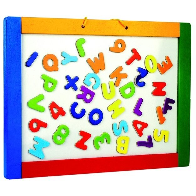 Pakabinama dvipusė lenta su raidėmis, 3+ 3 Pakabinama dvipusė lenta su raidėmis, 3+ 3