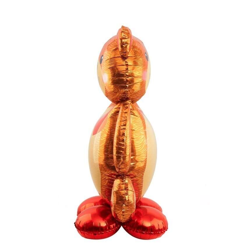 Pastatomas balionas Meškiukas su širdele 91x65cm 2