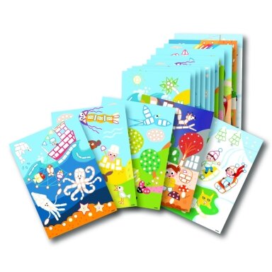 PlayMais EDUKACINĖS kortelės, GAMTA PlayMais EDUKACINĖS kortelės, GAMTA