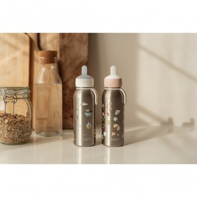 Plieninė gertuvė Mapel Gėlės 350ml 5 Plieninė gertuvė Mapel Gėlės 350ml 5