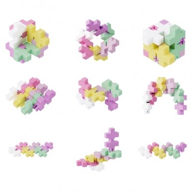 Plus Plus galvosūkis, Hexel Bubblegum Plus Plus galvosūkis, Hexel Bubblegum