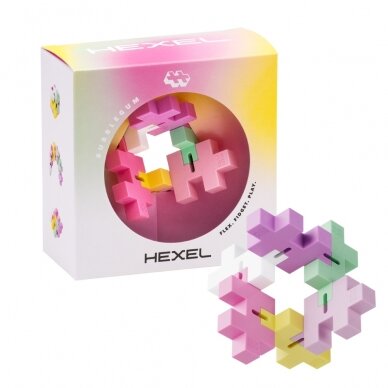Plus Plus galvosūkis, Hexel Bubblegum Plus Plus galvosūkis, Hexel Bubblegum