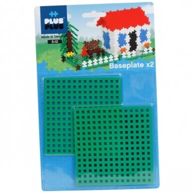 Plus Plus konstruktoriaus pagrindas, 2 vnt Plus Plus konstruktoriaus pagrindas, 2 vnt