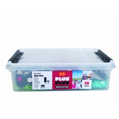 Plus Plus konstruktoriaus su PAGRINDUKAIS ir RATAIS, rinkinys Plus Plus konstruktoriaus su PAGRINDUKAIS ir RATAIS, rinkinys