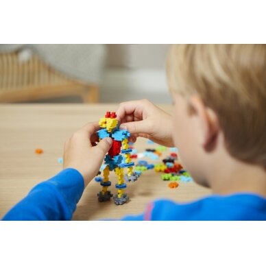 Plus Plus konstruktorius, Mokausi statyti robotus, 275 det. 5 Plus Plus konstruktorius, Mokausi statyti robotus, 275 det. 5