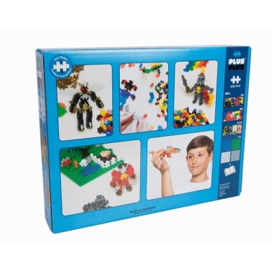 Plus Plus PRADŽIAMOKSLIS, bazinis, 1200 vnt 1 Plus Plus PRADŽIAMOKSLIS, bazinis, 1200 vnt 1