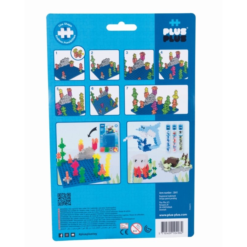 Plus Plus konstruktorius VANDENYNAS + pagrindas 1 Plus Plus konstruktorius VANDENYNAS + pagrindas 1