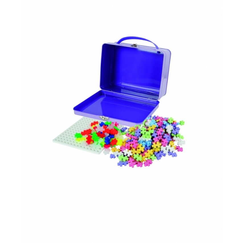 Plus Plus konstruktoriaus LAGAMINAS, pastelinis, metalinis 1 Plus Plus konstruktoriaus LAGAMINAS, pastelinis, metalinis 1