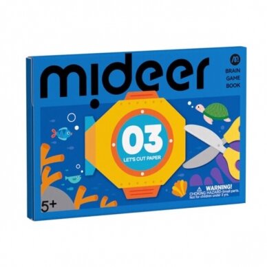 Popieriaus kirpimo užduotėlės Mideer 3 Lygis Popieriaus kirpimo užduotėlės Mideer 3 Lygis