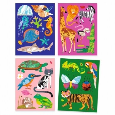Popieriaus marmuravimas - Spalvos 2 Popieriaus marmuravimas - Spalvos 2