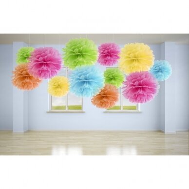 Popierinis Pom-Poms, 35cm Popierinis Pom-Poms, 35cm