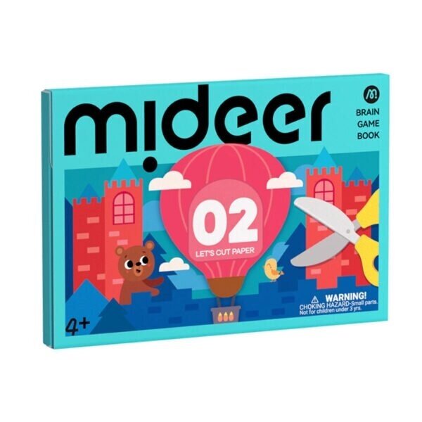 Popieriaus kirpimo užduotėlės Mideer 2 Lygis