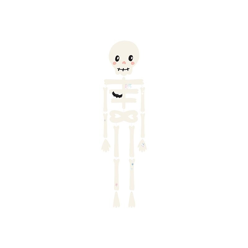 Pakabinama popierinė deoracija, Skeletas 110cm