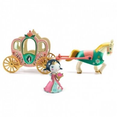 Princesė Mila su Karieta Arty Toys