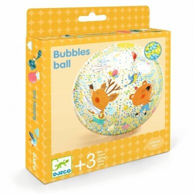 Pripučiamas kamuolys Burbuliukai 35cm 1 Pripučiamas kamuolys Burbuliukai 35cm 1