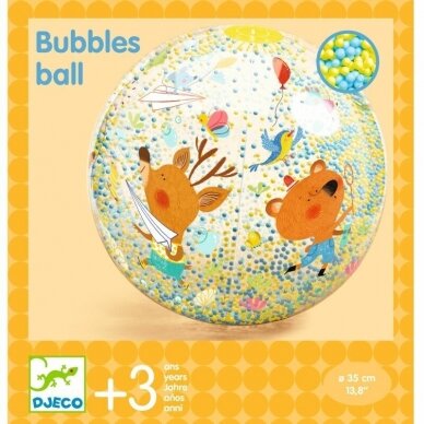 Pripučiamas kamuolys Burbuliukai 35cm 3 Pripučiamas kamuolys Burbuliukai 35cm 3