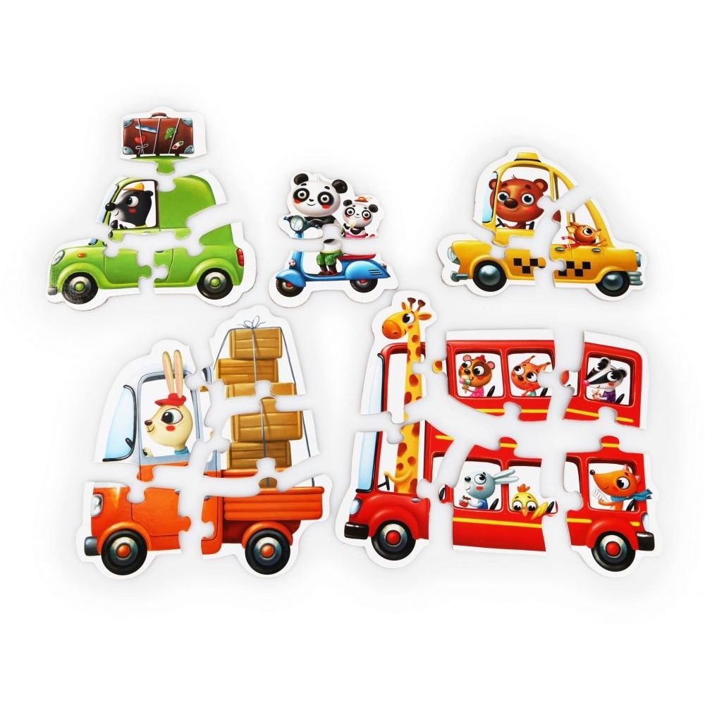 Puzzlika dėlionė "Automobiliai" 2 Puzzlika dėlionė "Automobiliai" 2