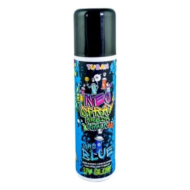 Purškiami kreidiniai dažai - Mėlyna- 150 ml Purškiami kreidiniai dažai - Mėlyna- 150 ml