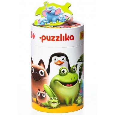Puzzlika dėlionė "Mano šeima"