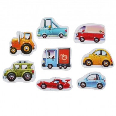 Puzzlika dėlionė "Transportas" 2 Puzzlika dėlionė "Transportas" 2