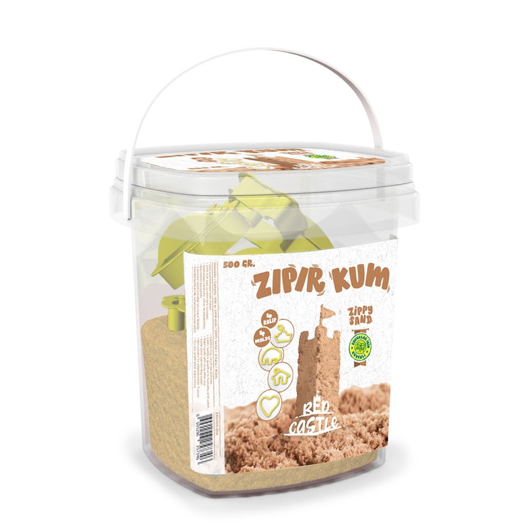 Red Castle modeliavimo smėlis, natūralios spalvos 500 g
