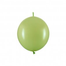 Rišami balionai 33cm, alyvuogių žalios