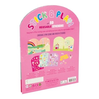 Rinkinys su daugkartiniais lipdukais, Vaivorykštės fėja