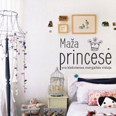Sienos lipdukas "Maža princesė"