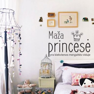 Sienos lipdukas "Maža princesė" Sienos lipdukas "Maža princesė"