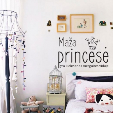 Sienos lipdukas "Maža princesė" 1