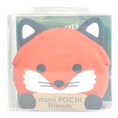 Silikoninė piniginė „mimi POCHI Friends Fox“ 2