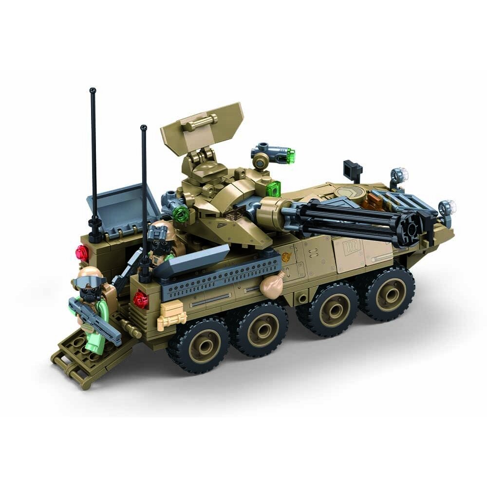 Sluban konstruktorius, Karinis šarvuotis Stryker ADS, 320 det. 3