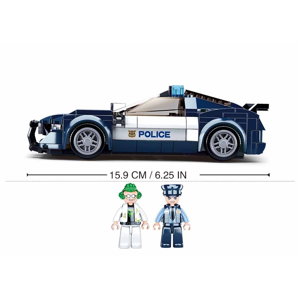 Sluban konstruktorius, Policijos automobilis, 284 det. 2 Sluban konstruktorius, Policijos automobilis, 284 det. 2