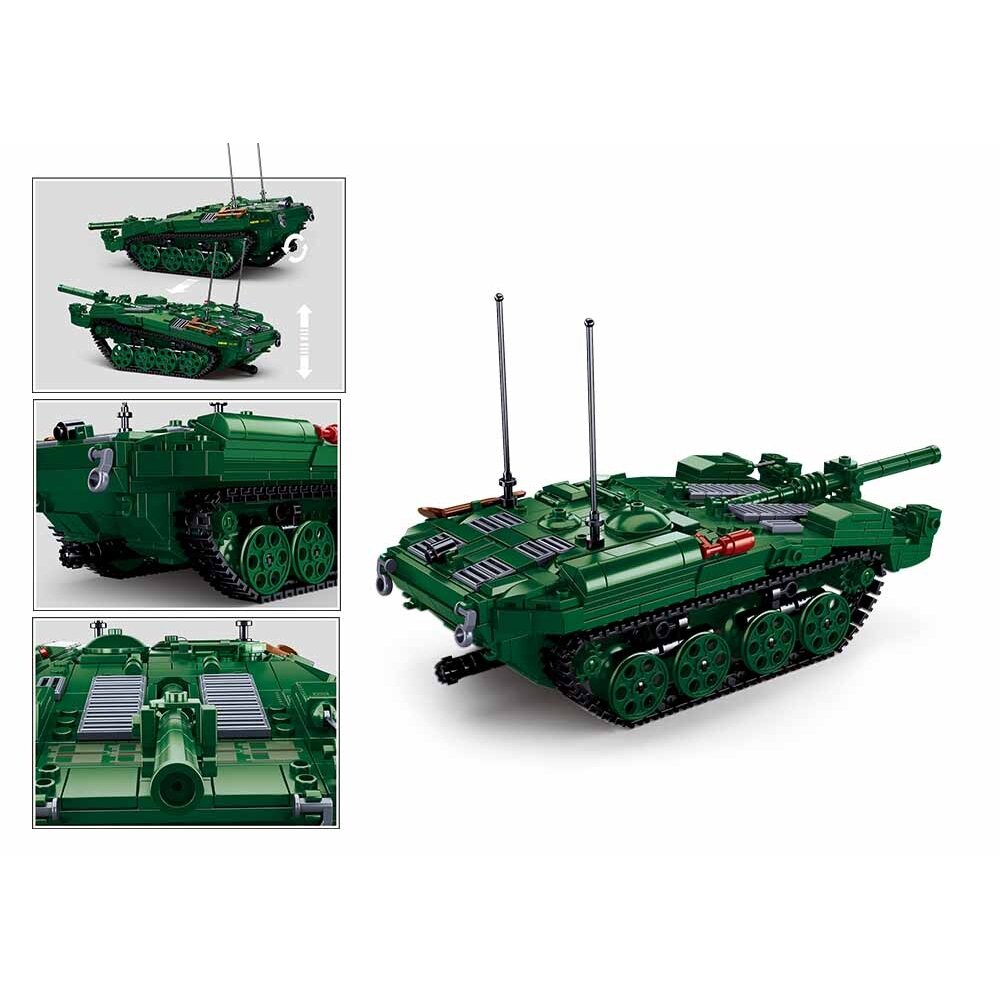 Sluban konstruktorius, Stridsvagn 103 kovinis tankas, 692 det. 1