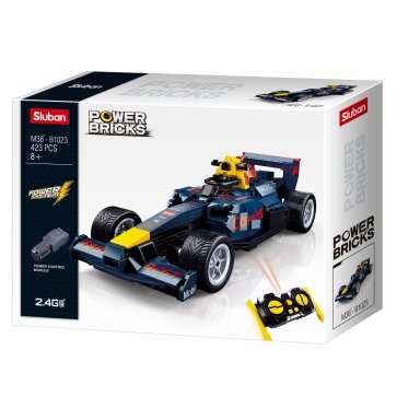 Sluban konstruktorius, RC valdomas F10 automobilis, 423 det. Sluban konstruktorius, RC valdomas F10 automobilis, 423 det.