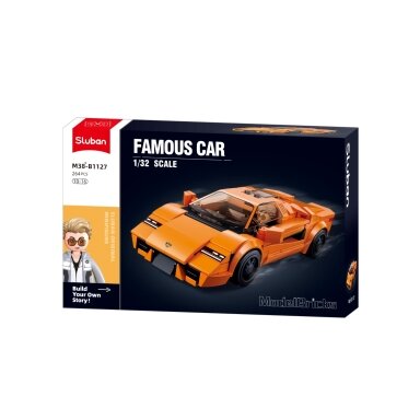 Sluban konstruktorius, Sportinis automobilis, 264 det. Sluban konstruktorius, Sportinis automobilis, 264 det.