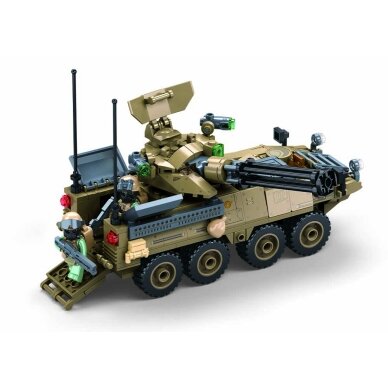 Sluban konstruktorius, Karinis šarvuotis Stryker ADS, 320 det. 3