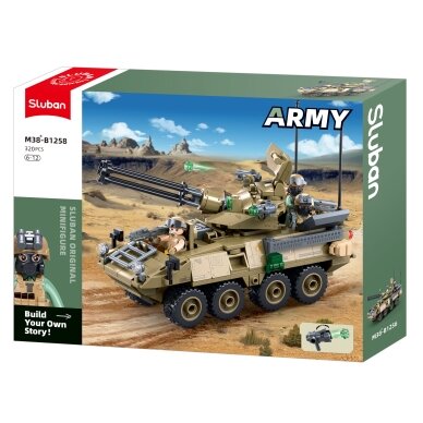 Sluban konstruktorius, Karinis šarvuotis Stryker ADS, 320 det. Sluban konstruktorius, Karinis šarvuotis Stryker ADS, 320 det.