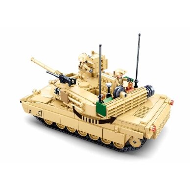 Sluban konstruktorius, M1A2 SEP v2 Abrams kovinis tankas 781 det. 3 Sluban konstruktorius, M1A2 SEP v2 Abrams kovinis tankas 781 det. 3