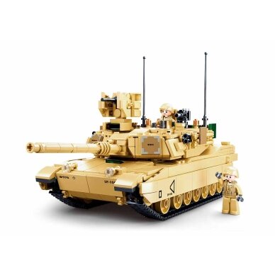 Sluban konstruktorius, M1A2 SEP v2 Abrams kovinis tankas 781 det. 4