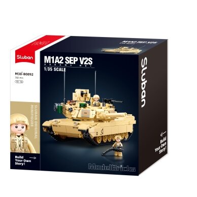 Sluban konstruktorius, M1A2 SEP v2 Abrams kovinis tankas 781 det.