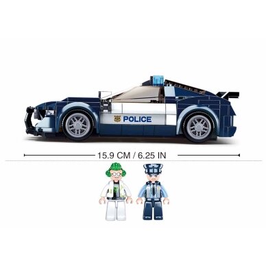 Sluban konstruktorius, Policijos automobilis, 284 det. 2 Sluban konstruktorius, Policijos automobilis, 284 det. 2