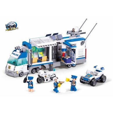 Sluban konstruktorius, specialus vadavimo policijos automoblis, 510 det. 1