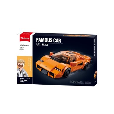 Sluban konstruktorius, Sportinis automobilis, 264 det. Sluban konstruktorius, Sportinis automobilis, 264 det.