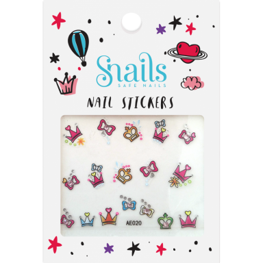 Snails nagų lipdukai "Princesės" Snails nagų lipdukai "Princesės"