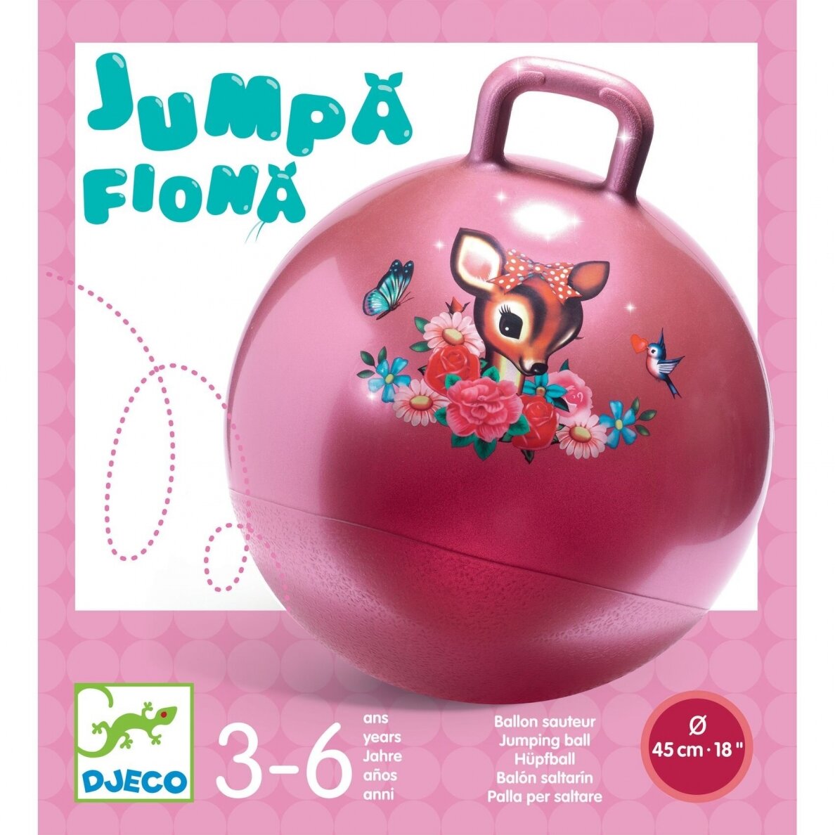 Šokinėjimo kamuolys Jumpa Fiona 1 Šokinėjimo kamuolys Jumpa Fiona 1