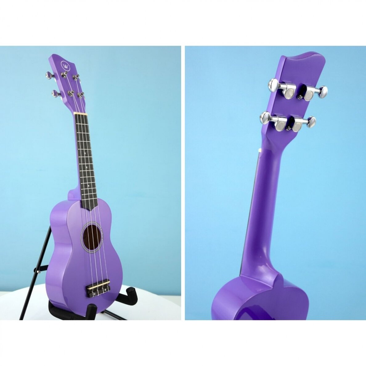 Soprano ukulelė Condorwood, violetinė 3