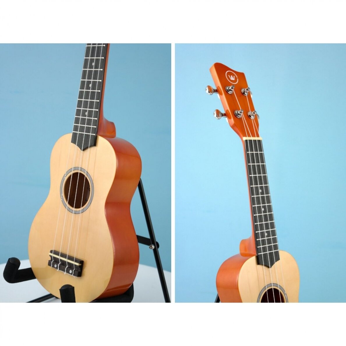 Soprano ukulelė Condorwood (liepos mediena) 3 Soprano ukulelė Condorwood (liepos mediena) 3