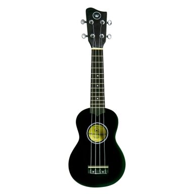 Soprano ukulelė Condorwood, juoda