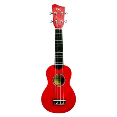 Soprano ukulelė Condorwood, raudona Soprano ukulelė Condorwood, raudona
